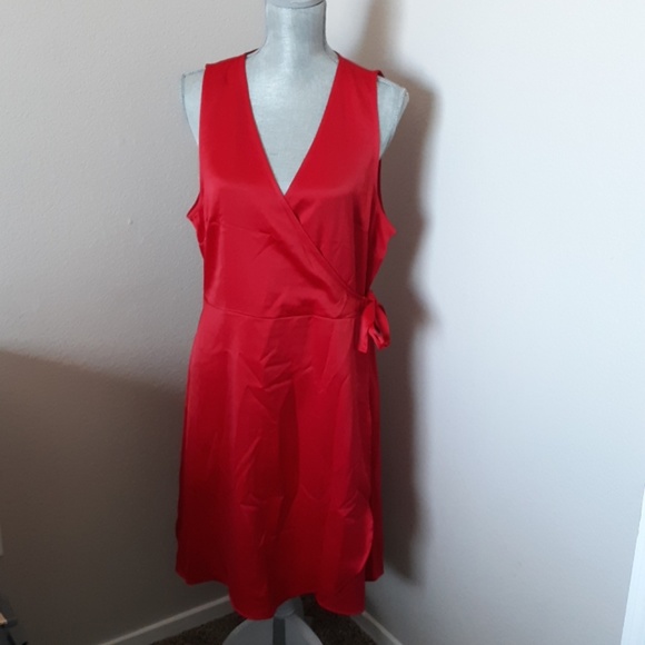 A new day Sleeveless Red Dress - Picture 1 of 6